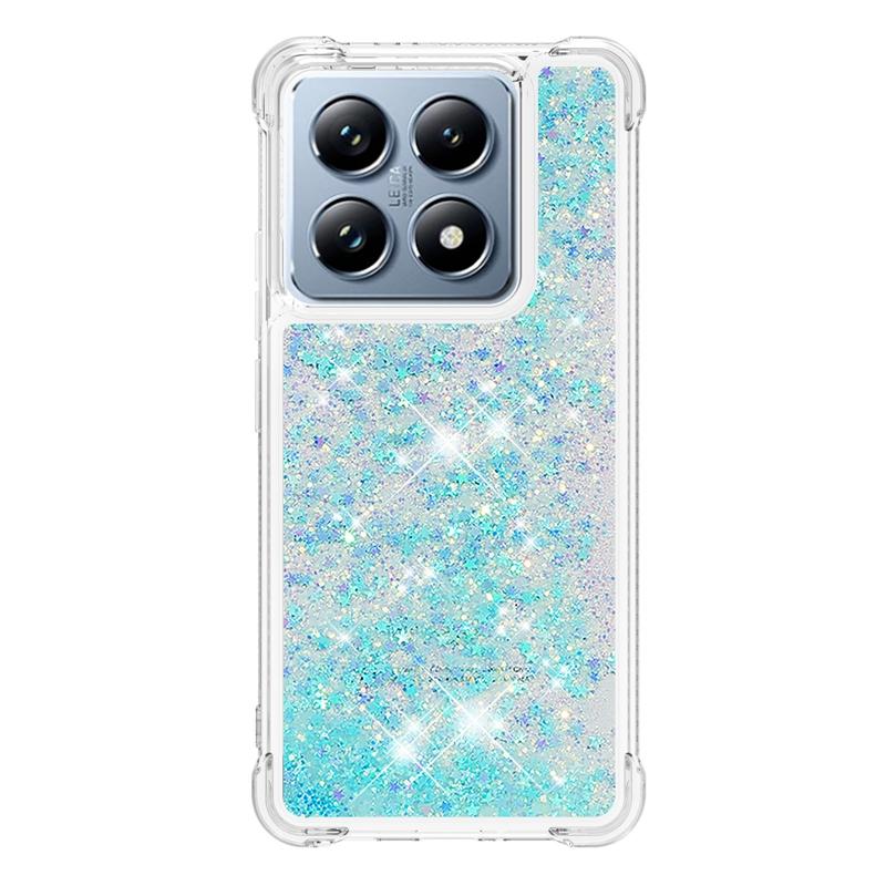 Coque 14T Pro sur Pour Fundas Xiaomi 14T Pro Coque Paillettes Bling Dynamique Liquide Pour Xiomi Xiaomi14T 14TPro Étuis de Téléphone Fundas