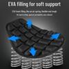 Universal Waterproof Heat Insulation Motorcycle Seat Cushion with Shock Absorption & Sunscreen
