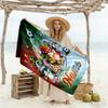 Soccer Fun Bluey Personalized Name Beach Towel Quick-Dry Soft Microfiber Suitable for Sports Travel Swimming Yoga Bathroom Beach And Pool
