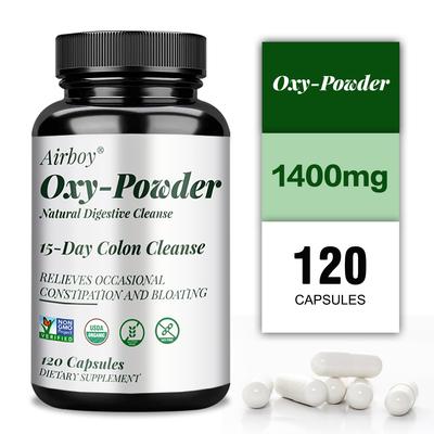 Oxy-Powder 15-dniowe Oczyszczanie Jelit - Detoks, Trawienie, Zdrowie Jelit, Ulga w Zaparciach