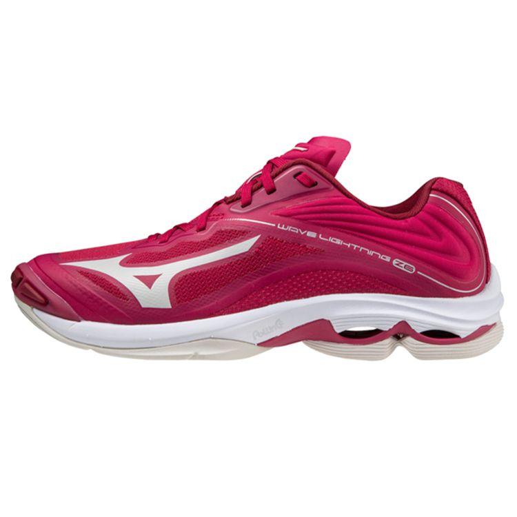 Mizuno Wave Lightning Z6 Non-Slip Durable Low-Top Volleyball Shoes Unisex sneaker Rose V1GC200064 37