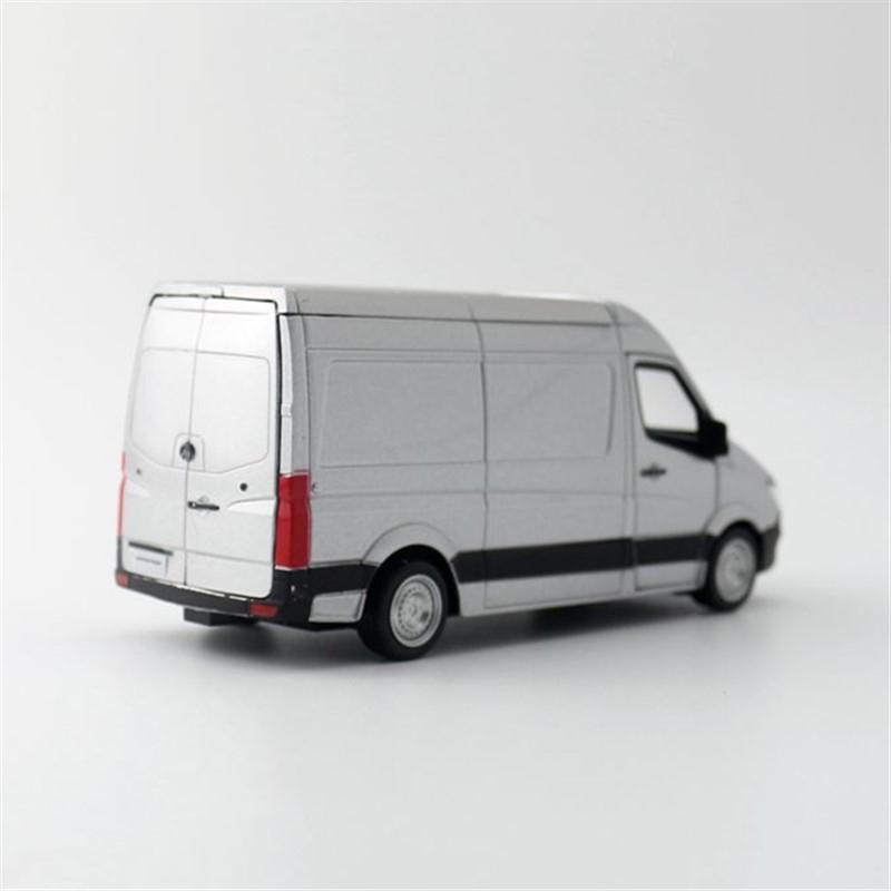 1:36 Benz Sprinter MPV Alloy Truck Car Model Diecast Metal Transport Dump Bus Commercial Car Vehicles Model Simulation Kids Gift