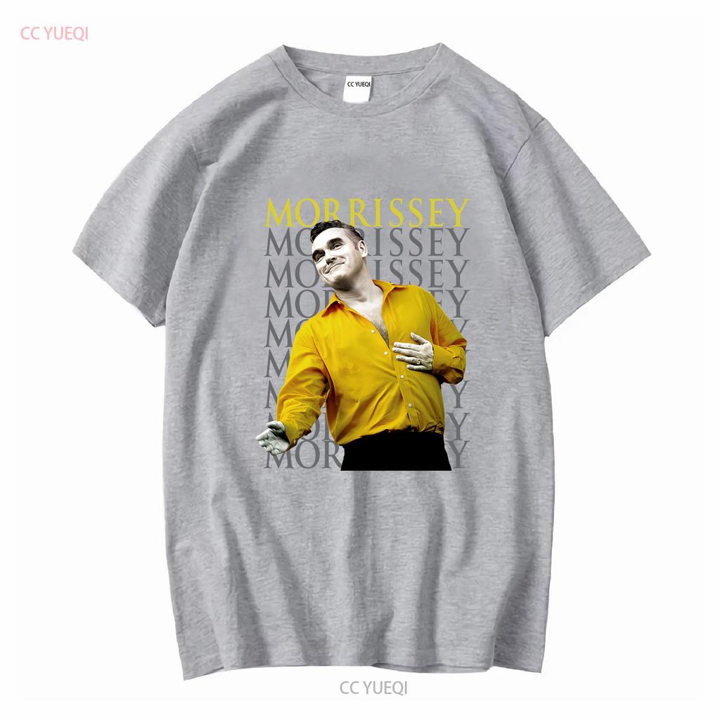 Vintage Morrissey UK Tour British Pop T Shirt Size M Vintage Washed Stretched Soft Versatile Breathable Top For Everyday Wear