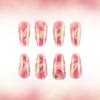 Coffin French Tips Fake Nail Glues On Nail Stick On Nail Press On Nail Artificial False Nail for Womens and Girls