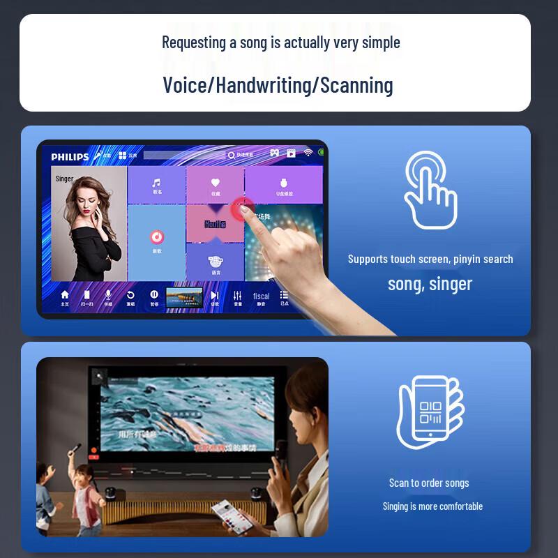 Philips SD329TSE KTV Karaoke Audio System