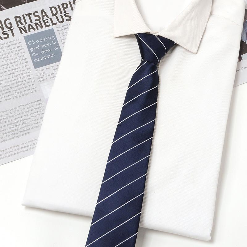 Men's Zipper Tie, Knot-free Business Formal Tie