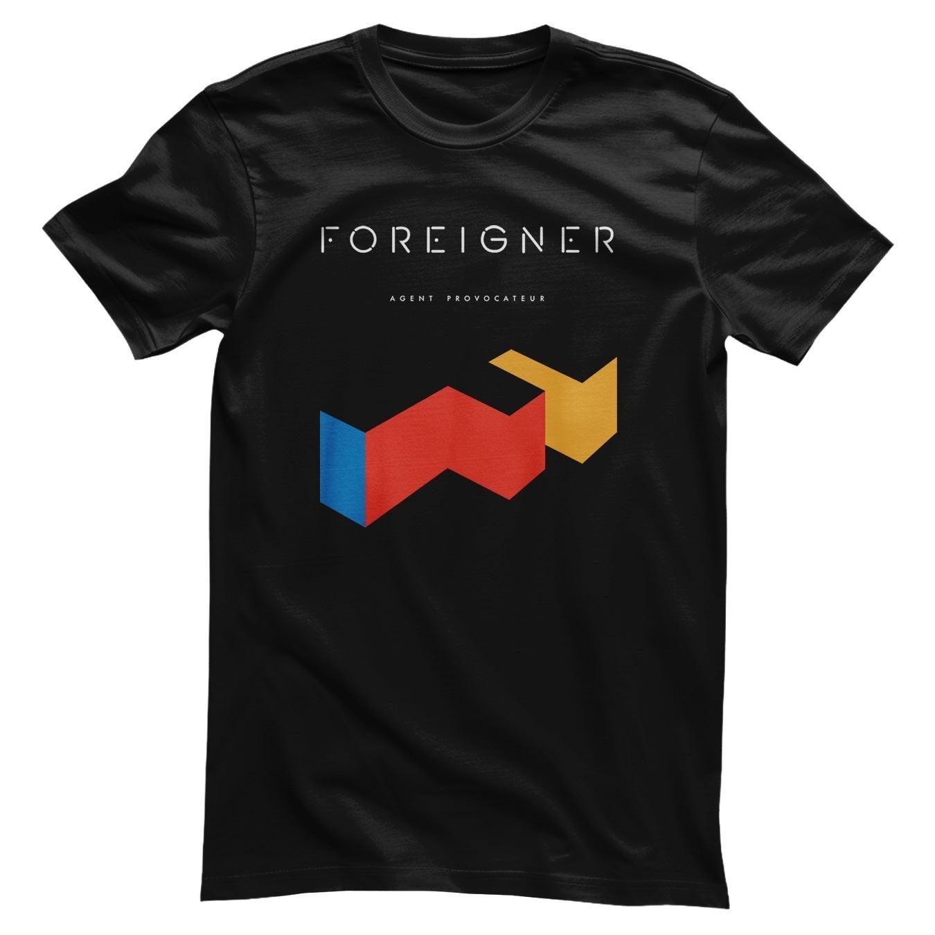 T-Shirt Pour Homme Agent Provocateur Officiellement Licencié Foreigner S