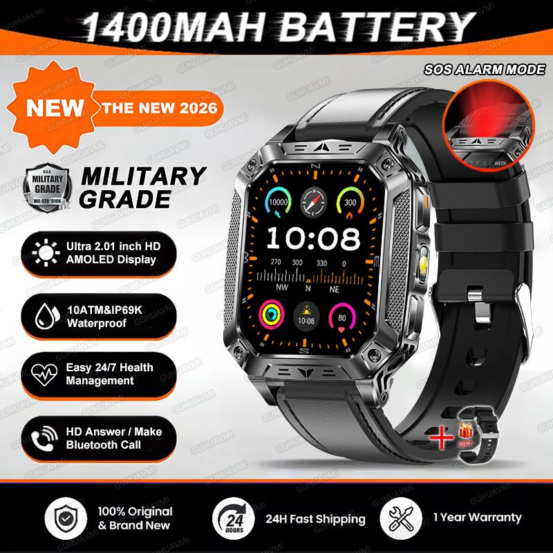 New 1400mAh Super Capacity Battery Smart Watch GPS path tracker Outdoors Military Adult Clock 10ATM Waterproof Swim Smartwatch