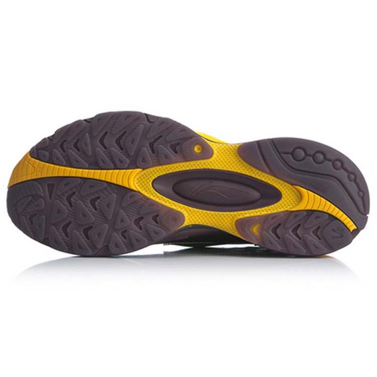 Li Ning V8 1.5 Non slip Lightweight Low top Running Shoes Men's Yellow Black ARHQ049-3