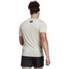 Adidas Logo Print Crew Neck Short Sleeve T-Shirt Men Tops White HD6403