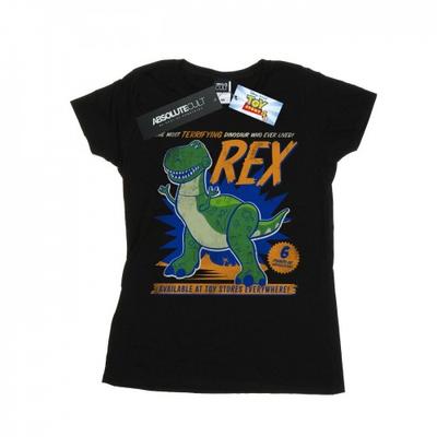 Womens/Ladies Toy Story 4 Rex Terrifying Dinosaur Cotton T-Shirt