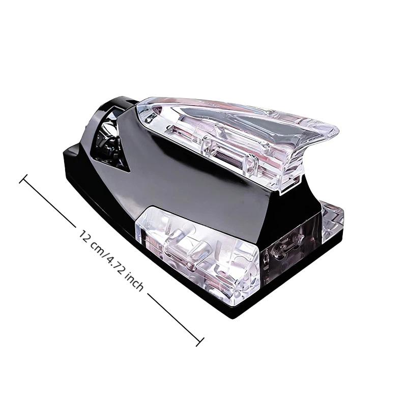 Universal Car Roof Car Truck Wind Powered Led Light Roof Light Fin Auto Safe Warning Lamp Colorful Flash Wind Antenna Lamp