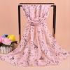 New Fashion Music Symbols Ladies Scarf Printed Chiffon For Ladies Women Girls Scarf Beach