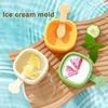 3Pcs Ice Cream Mold DIY Stackable Reusable Popsicle Maker Popsicle Mold
