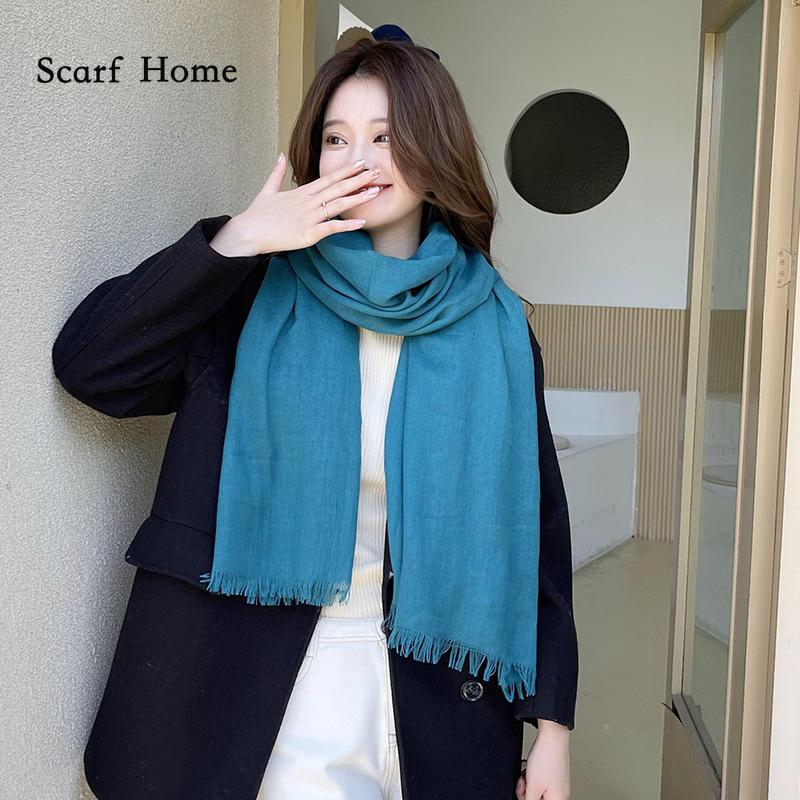 

Высококачественные роскошные кашемировые шарфы, утолщенный теплый шейный шарф для женщин