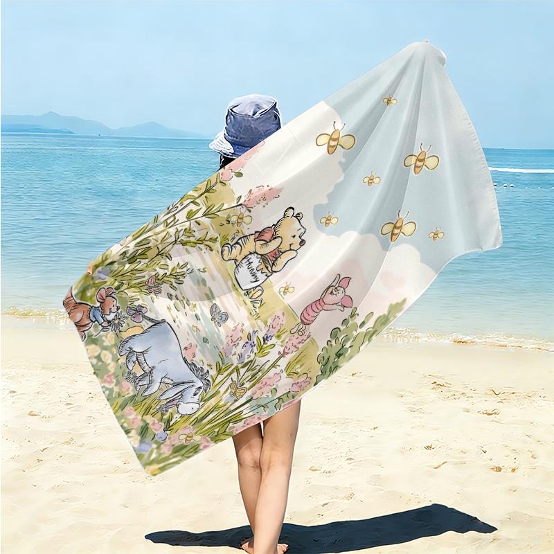 Minnie Mouse Adventures Towel Large Quick-Drying Microfiber soft S-Square Pants-s Beach Towel for Travel Fitness Bathing Camping. 0730s104