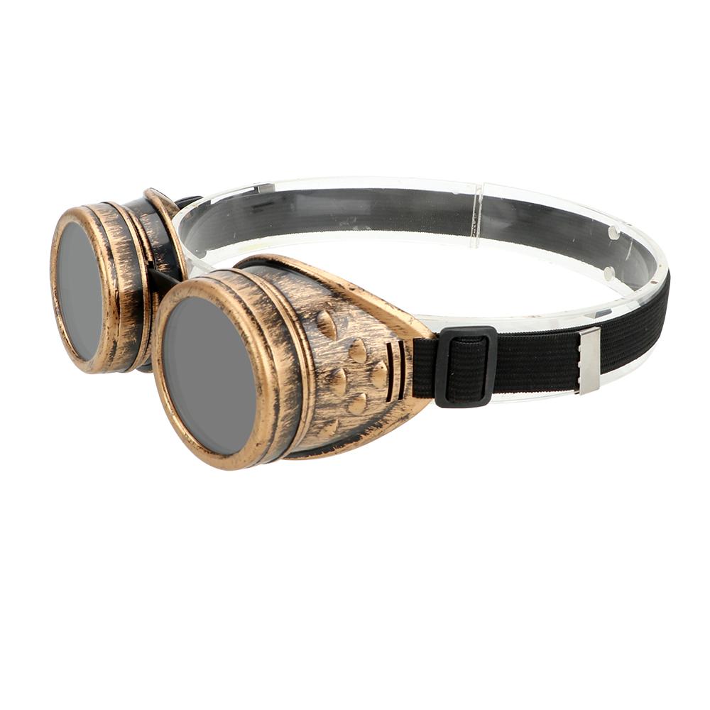 Retro Sun Glasses Windproof Steampunk Glasses Welding Punk Gothic Sunglasses Fashion Eyewears Protective Gears Adjustable