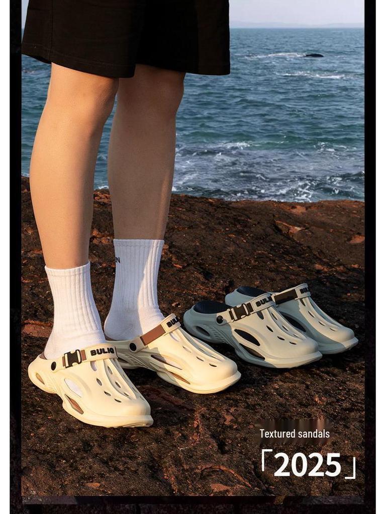 Men's High-End Non-Slip Outdoor Sandals with Thick Sole