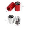 4Pcs Car Wheel Tire Valves Caps Waterproof Dustproof Cover For BYD Atto 3 Yuan Plus Han Tang EV F3 E6 Dmi Song F0 Qin Pro G3 I3