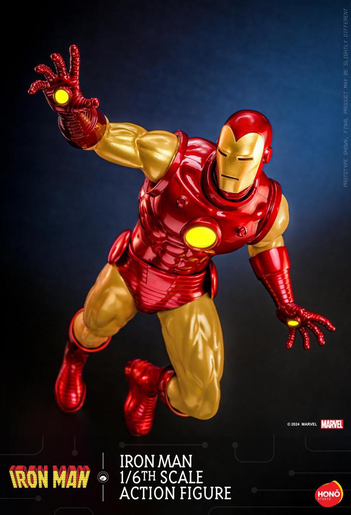 Honoo Studio Marvel Comics Iron Man Scale Figure 1/6