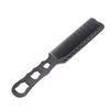 Metal Hair Comb Aluminum Fine Tooth Hair Cutting Flat Top Clipper Comb for Professional Stylists and Barbers