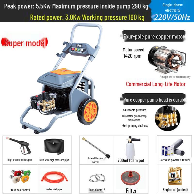 

Black Cat Duke Automatic Commercial Cleaning Machine CN plug (adapter included)