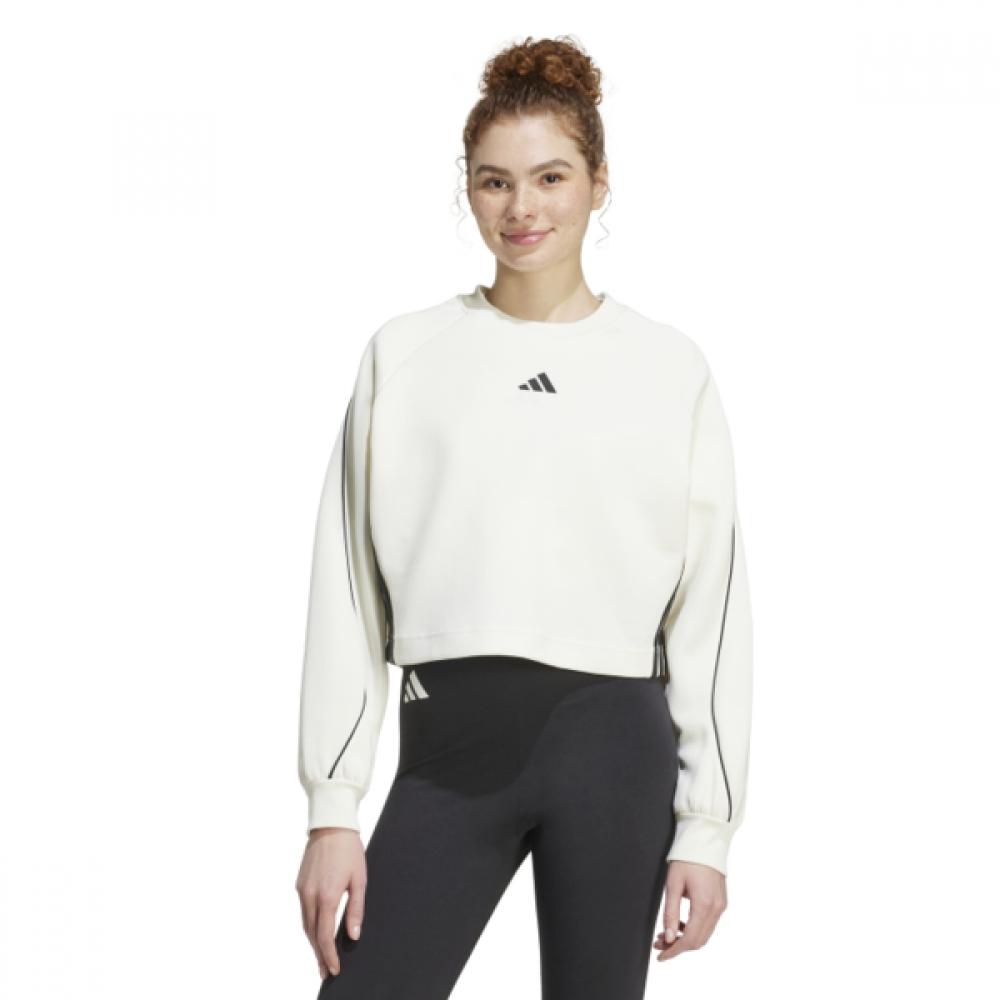 AdidaS Women S Crewneck SweatShirt Stadium 3 Stripe