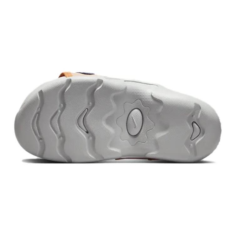 Nike Sandales pour enfants Sunray Adjust 6 SE Antidérapantes Résistantes à l'abrasion Orange Blanc Vert DX6385-800