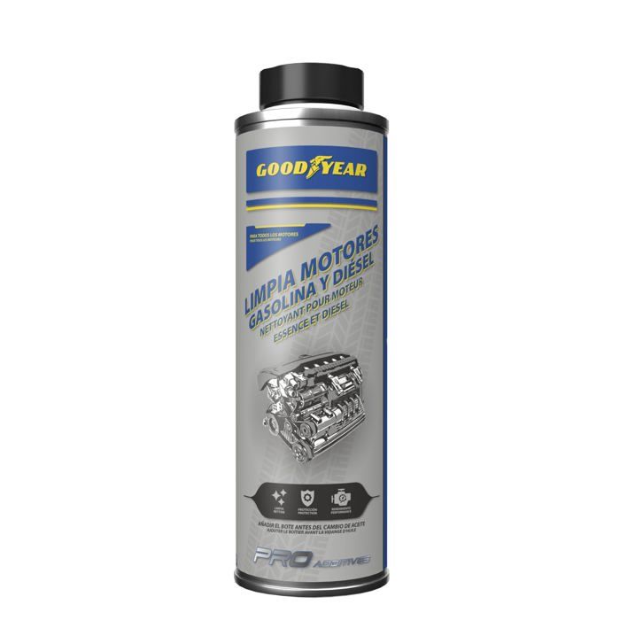 Additif Huile Moteur - Goodyear - Engine Flush - Essence &amp; Diesel - 300 ML