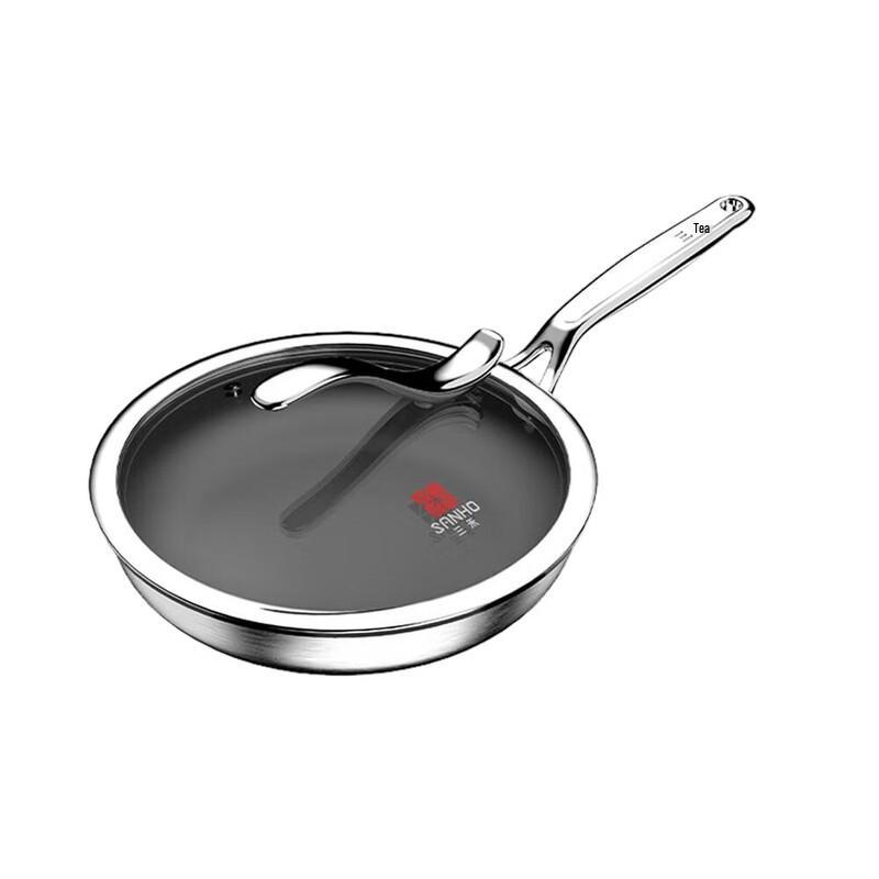 Sanhe 0-Coating Pure Titanium Non-stick Wok