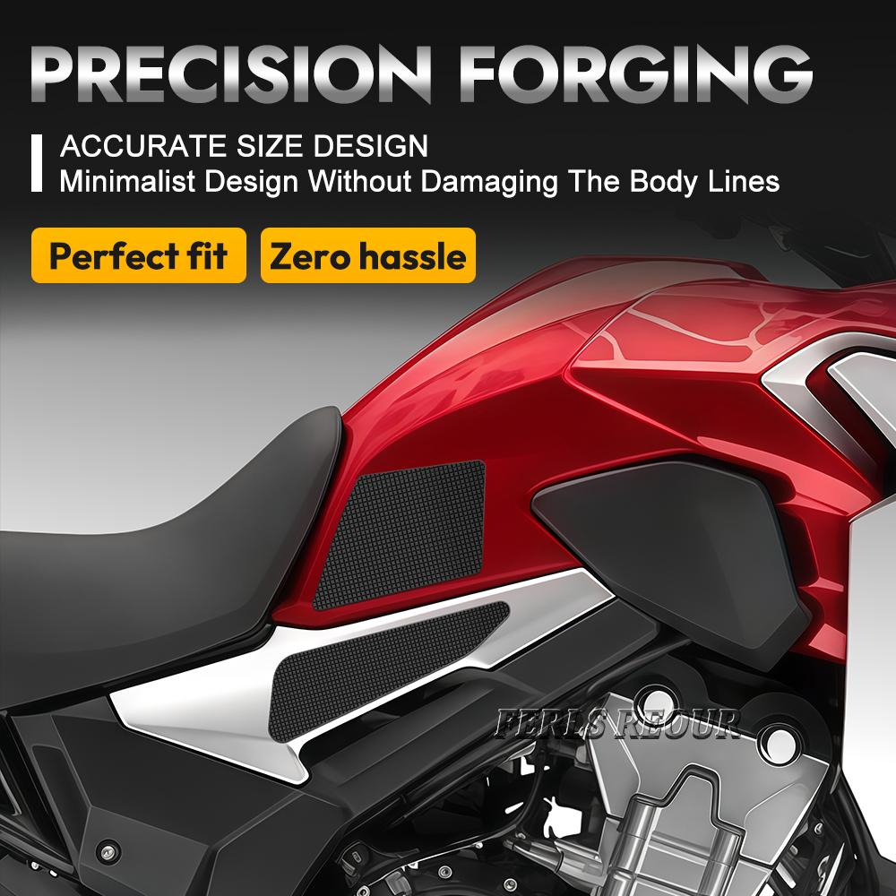 Durable Silicone Tank Pad Anti-Scratch Grip Sticker for HONDA CB500X 2016-2023 Motorcycle Fuel Tank Protection Sticker