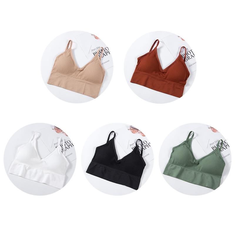 Unterwäsche Damen Sammeln Kein Stahlring Tanktops BH Tube Top Gewickelte Brust Schöner Rücken Actival Baumwolle Dünne Sektion Lingerie