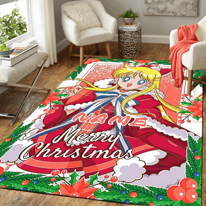 Custom 1Pc Sailor Moon Power Rug Office Carpet Indoor Outdoor Entrance Doormat Nonslip Soft And Comfortable Living Room D2915248