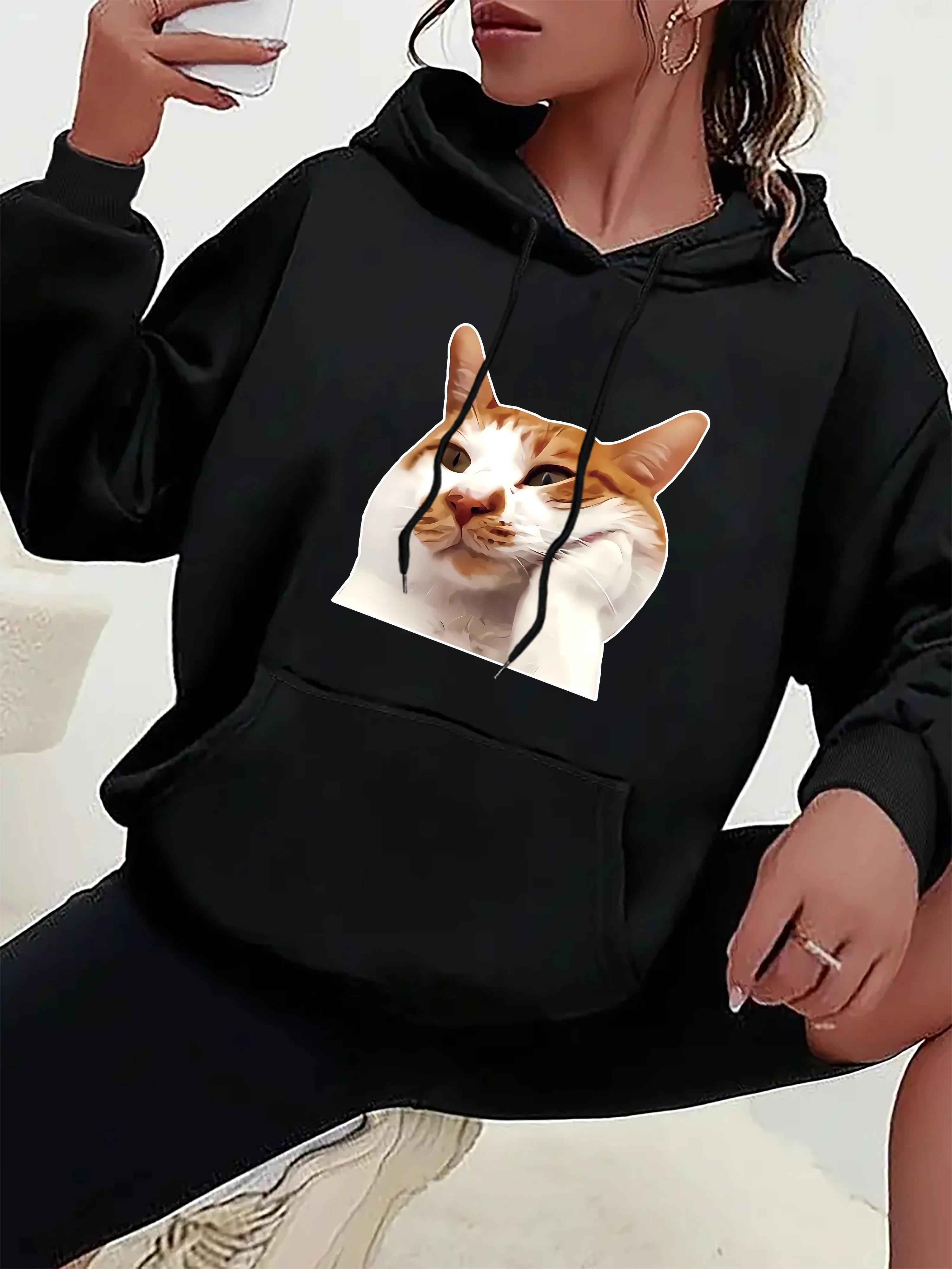 

Мужской и женский принт большого размера, свободный крой, повседневный, мягкий, удобный и дышащий, худи-пуловер для активного отдыха M