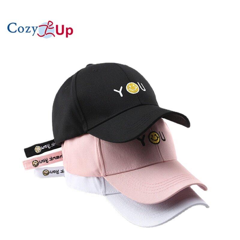 

Cozy Up Унисекс Бейсболка Мода Хлопок Вышитый Повседневная Спина Пряжка Хип-Хоп Тень