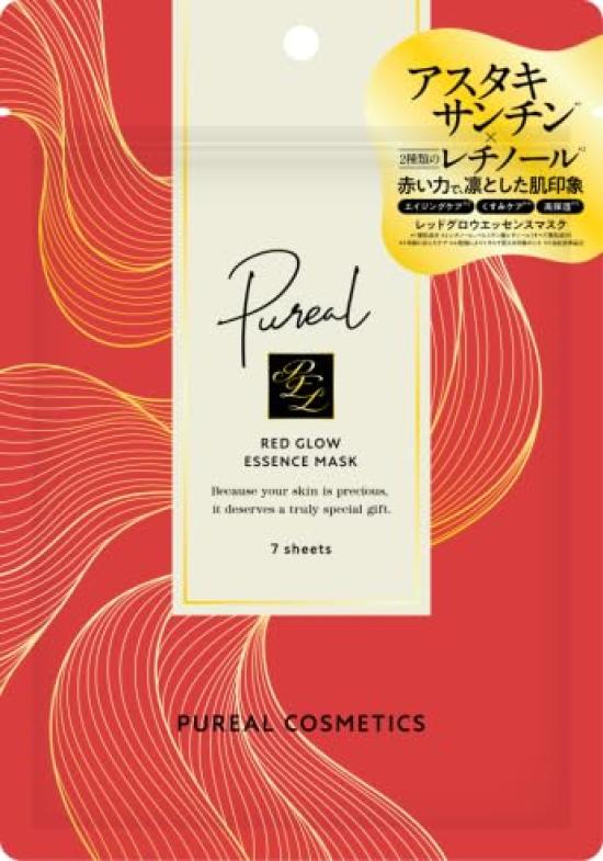 

Pureal Red Glow Essence Mask (7 sheets)