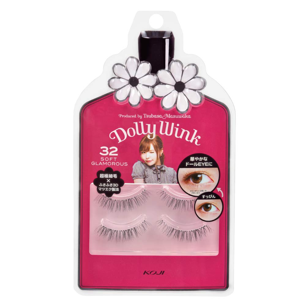 

Dolly Wink Eyelash 32 Black 2 Pairs (x 1) чёрный