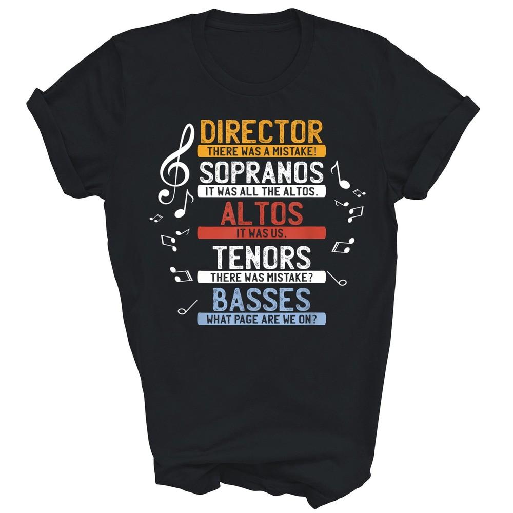 

Choir Joke Funny Music Singing Unisex Shirt Gift L