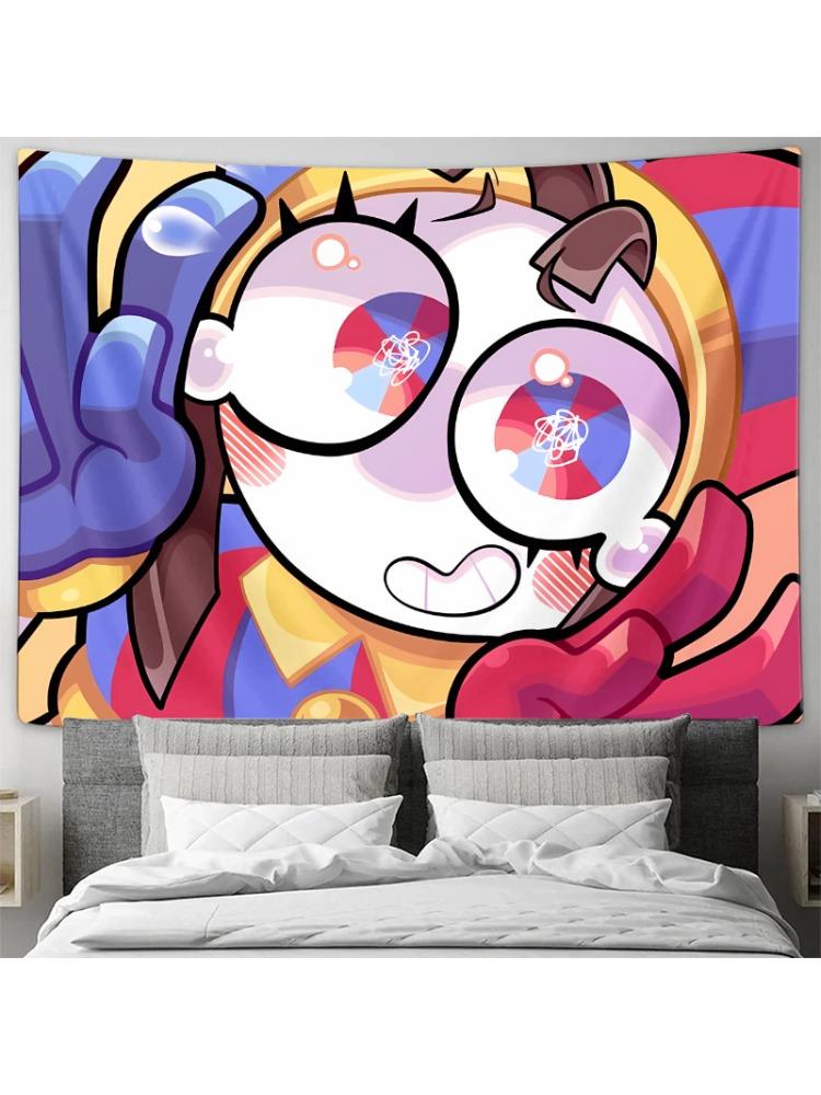 

Vibrant Cartoon Wall Hanging Fabric Creative Home Decor Tapestry 74x94cm(29x37in)