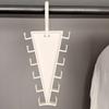Space Saving Hangers V-Shape Anti-Slip Hook T Shirt Hangers for Closet for Women Men Pants Hats Scarves Bags Jeans Legging