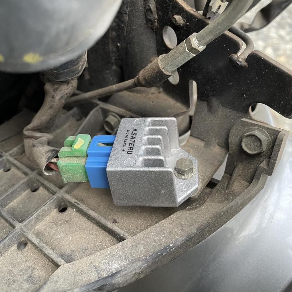 ASATERU Motorcycle Regulator Rectifier 4 Pin Honda Super Cab Dio Lead Today Cab