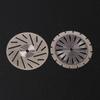 Dental Lab Double Sided Diamond Cutting Disc 22Mm For Separating Polishing Ceramic Crown Plaster Or Jade