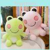 Plush Frog Couple Pillow Toy With Soft Short Plush For Home Decor And Gifts