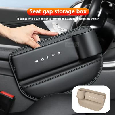 Car Seat Gap Organizer Storage Box Multifunction Leather XC40 XC60 XC70 XC90 S60 S80 S90 V40 V60 V90 EX30 EX90 EC40 EX40