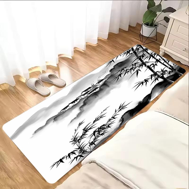VIKAMA Upgraded Material Kitchen Bathroom Living Room Laundry Room Stain-resistant Washable Thickened Carpet Rugs Home Decor