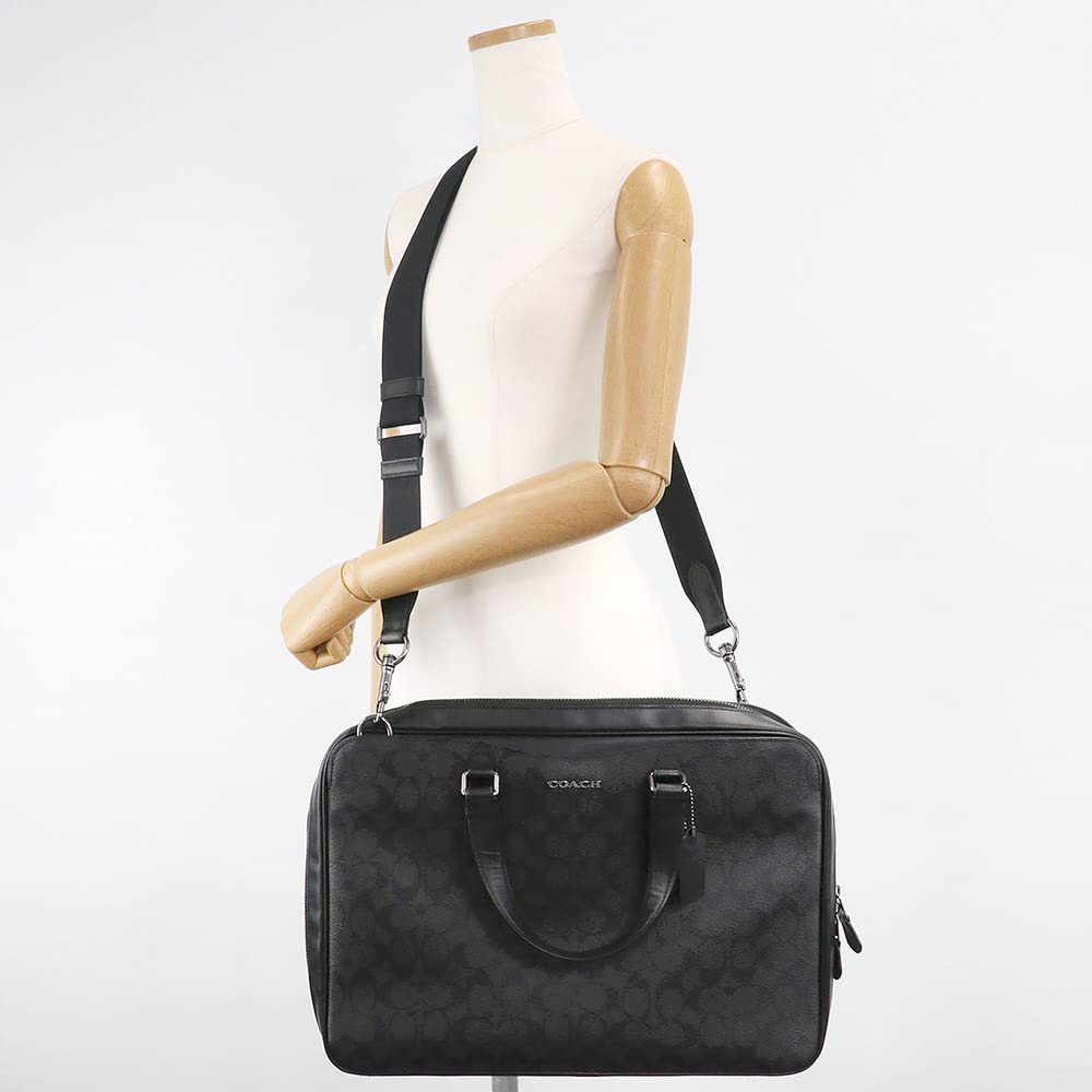 Shoulder bag briefcase C8172 QBN3A 2way A4 compatible signature [Coach] men's [item]