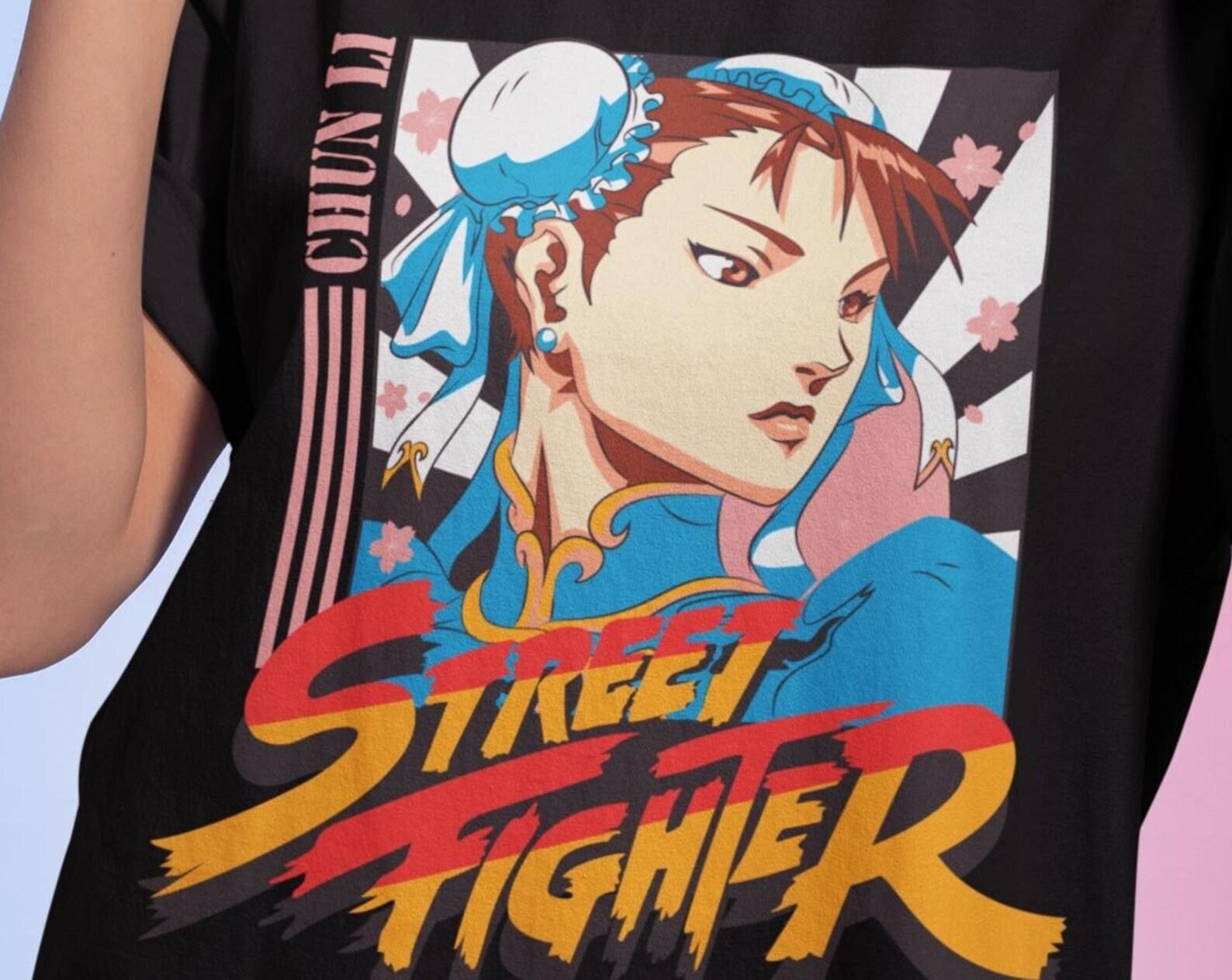 Chun Li Portrait Super Street Fighter 2 Turbo Premium Unisex T shirt. M