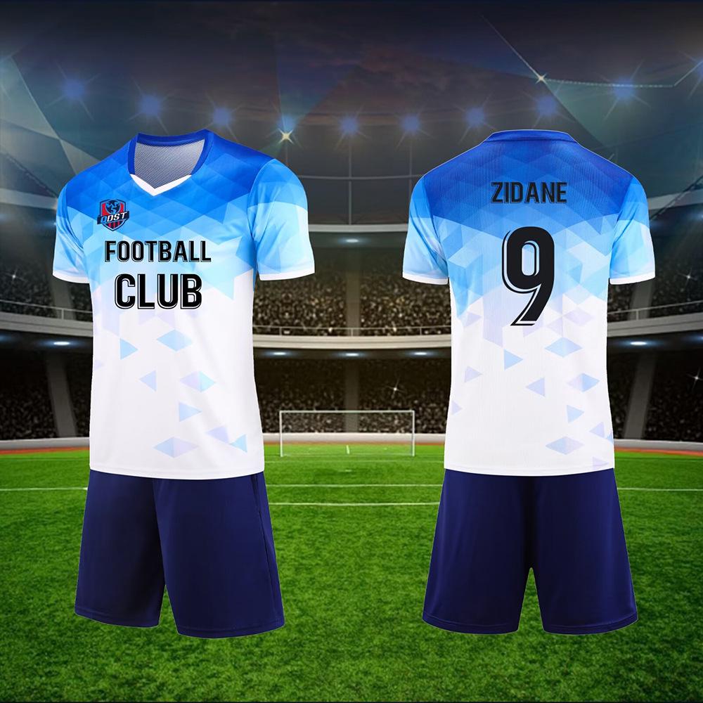 Youth Training Camp Sports Uniform - Adult & Kids Quick-dry Football Set