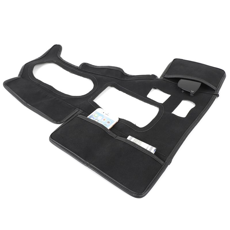 

For Ford Ranger Wildtrak 2015- Car Center Control Protective Cover Multi functional Storage Bag Organizing Car Accessories чорний