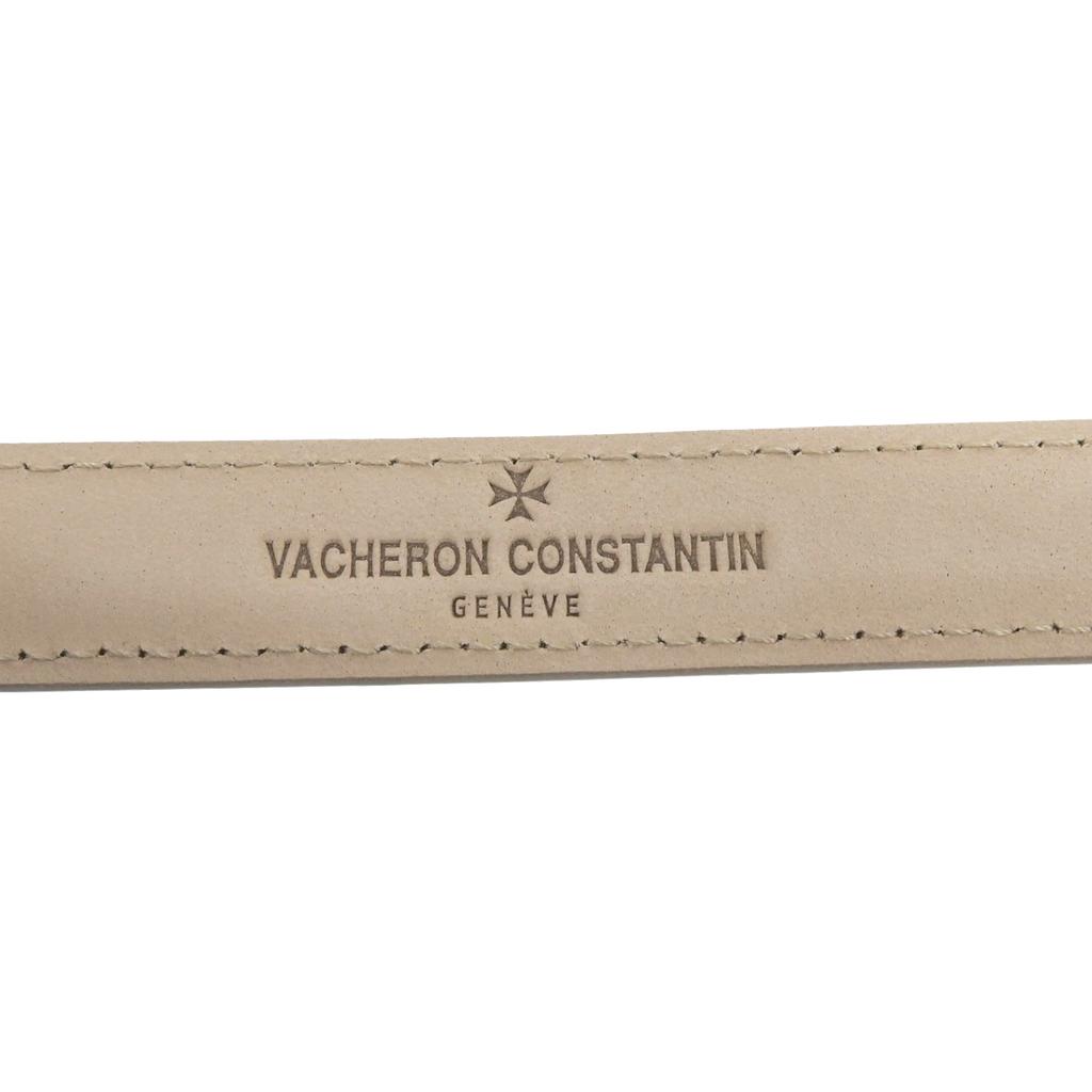 Excellent VACHERON CONSTANTIN belt beige leather mens Used